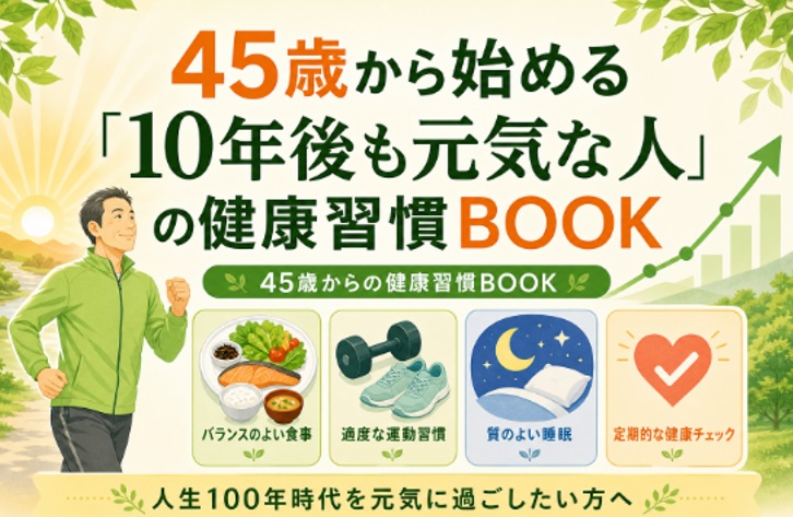 45歳から始める「10年後も元気な人」の健康習慣BOOK